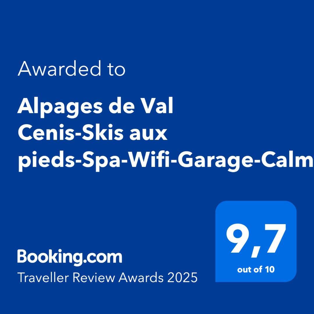 "Alpages De Val Cenis"-Skis Aux Pieds-Spa-Wifi-Garage-Calme! Lanslebourg-Mont-Cenis Ngoại thất bức ảnh